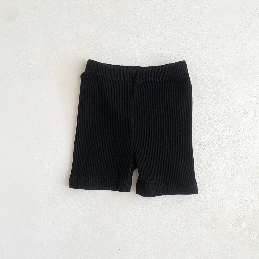 2024 Summer Baby Trousers Pants Ribbed Elastic Striped Pants Children's Casual Infant Clothing Kids Toddler Boys Girl Clothes