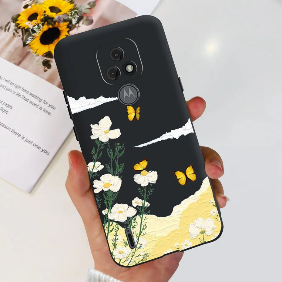 Fashion Phone Case For Motorola Moto E7 / Moto E7 Plus / Moto E7 Power / Moto E7i Power Soft SIlicone TPU Back Cover Bumper