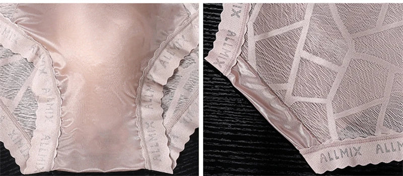 Ropa interior hombre 3D letter sissy gay calzoncillos hombres U convex sexy tоy mens sexy underwear ice silk lace thin calcinha