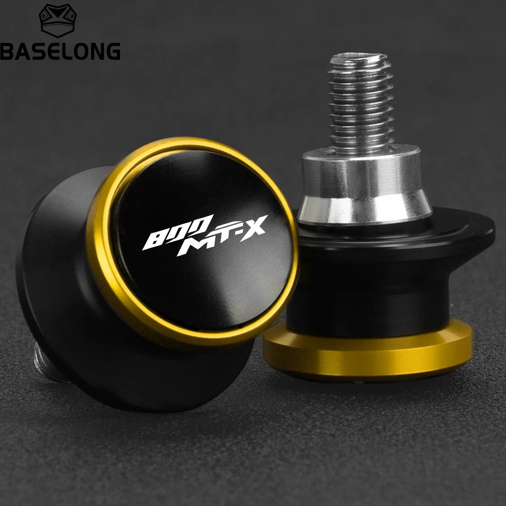 For CF MOTO CFMOTO 800MT-X 800MTX 800 MT-X MTX 800 2024 2025 2026 M10 Motorcycles Aluminum Swingarm Spools Slider Stand Screws