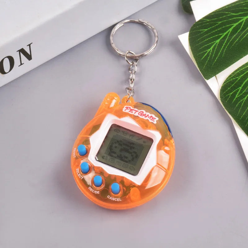 Interactive 3D Virtual Pet Toy - Collector's Edition - Aqua Blue | Perfect Gift for Holidays & Gamers Tamagotchi