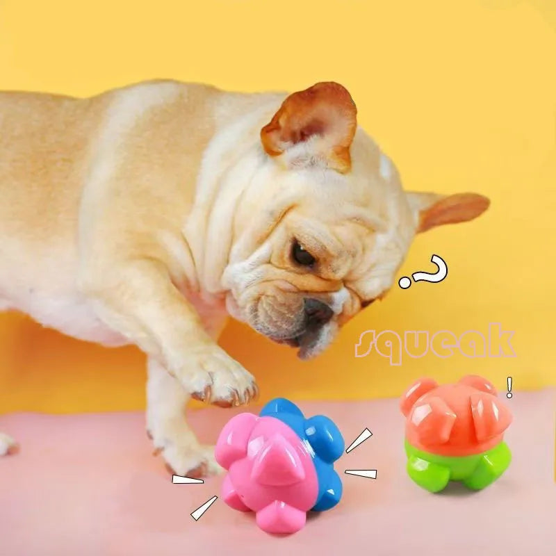 Interactive dog educational toys for training and reassuring companionship, vocal rubber toys, the perfect gift for dogs