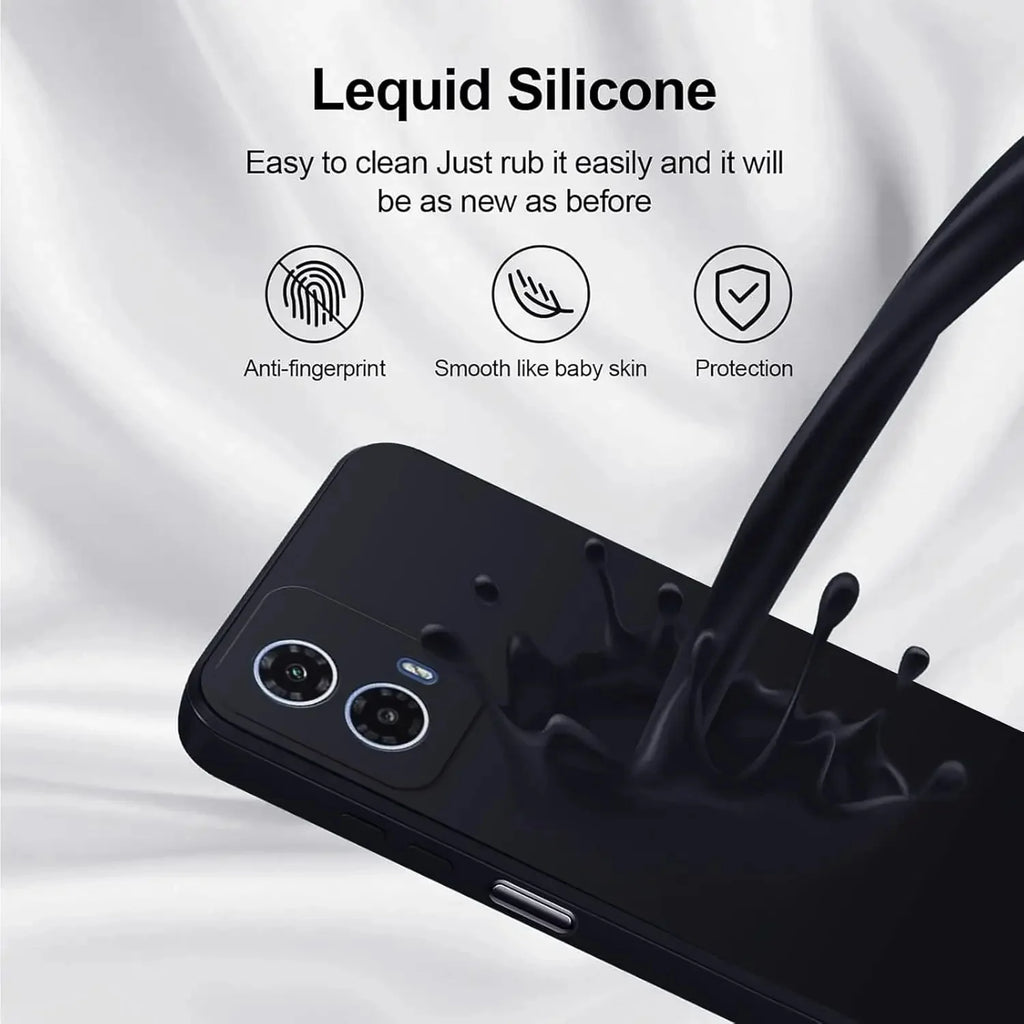 For Motorola Case Moto Phone Case Moto G34 G54 G56 Moto Edge 60 fusion EDGE 70 Liquid Silicone Shockproof Coque Cover