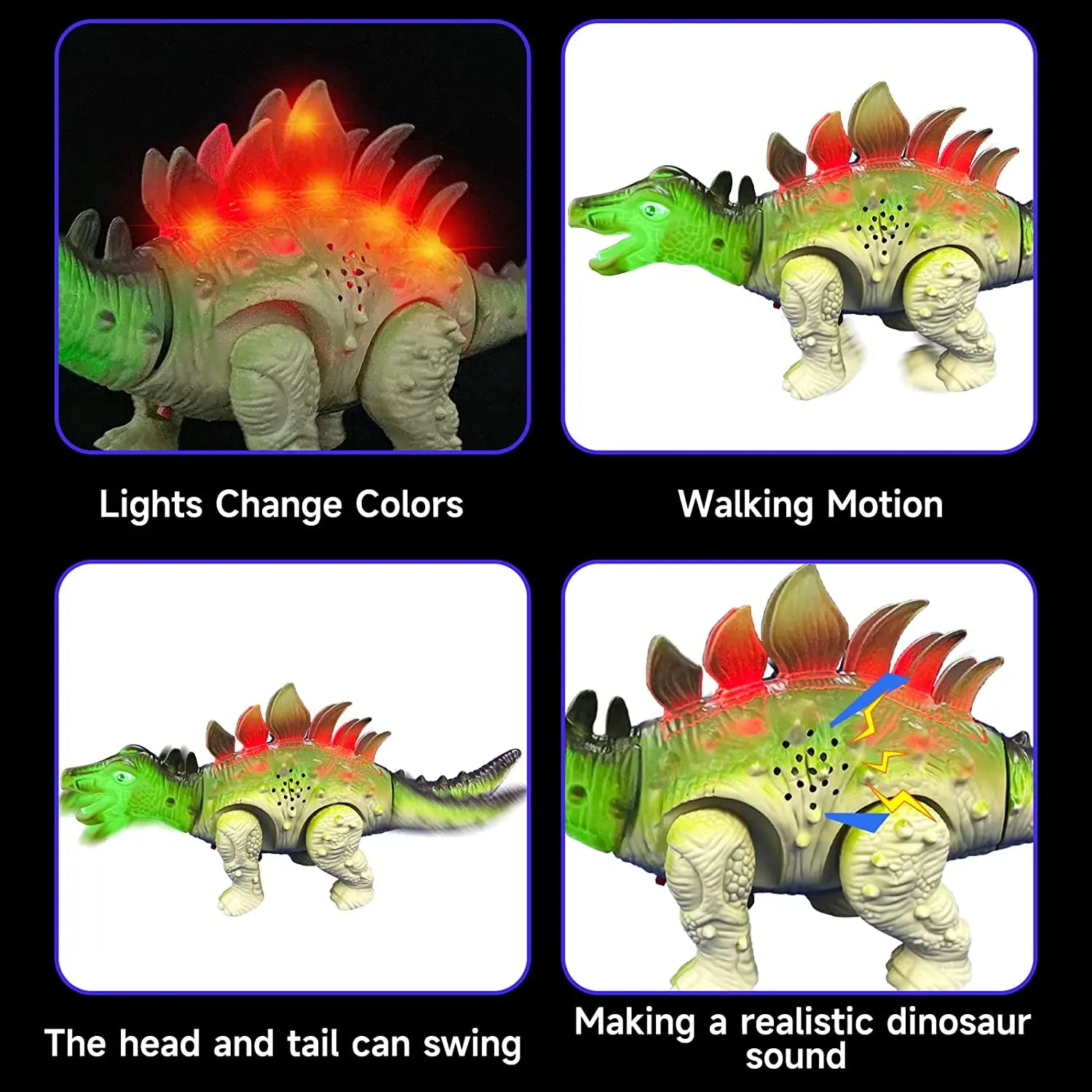 Interactive Talking & Walking T-Rex Dinosaur Electric Toy for Kids Walking Dino Animal Gift Toy