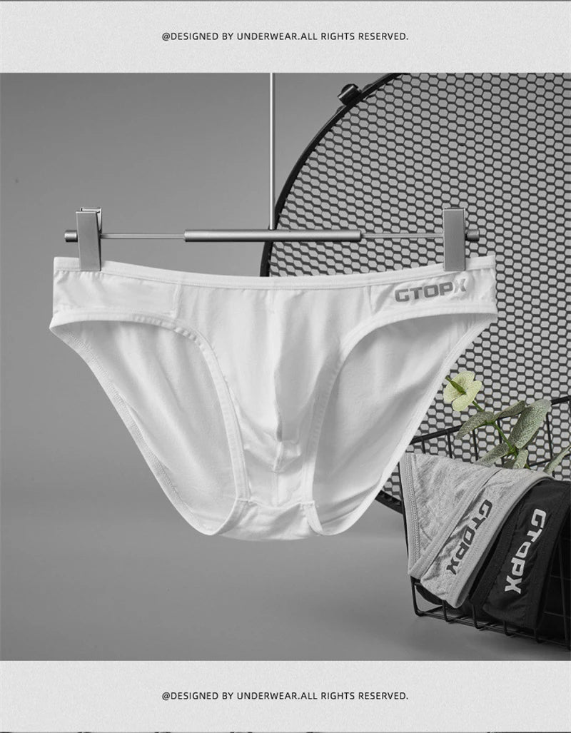 mens sexy underwear hot Low waisted calzoncillos hombres U-shaped pouch sissy gay lenceria sports ropa interior hombre GTOPX MAN