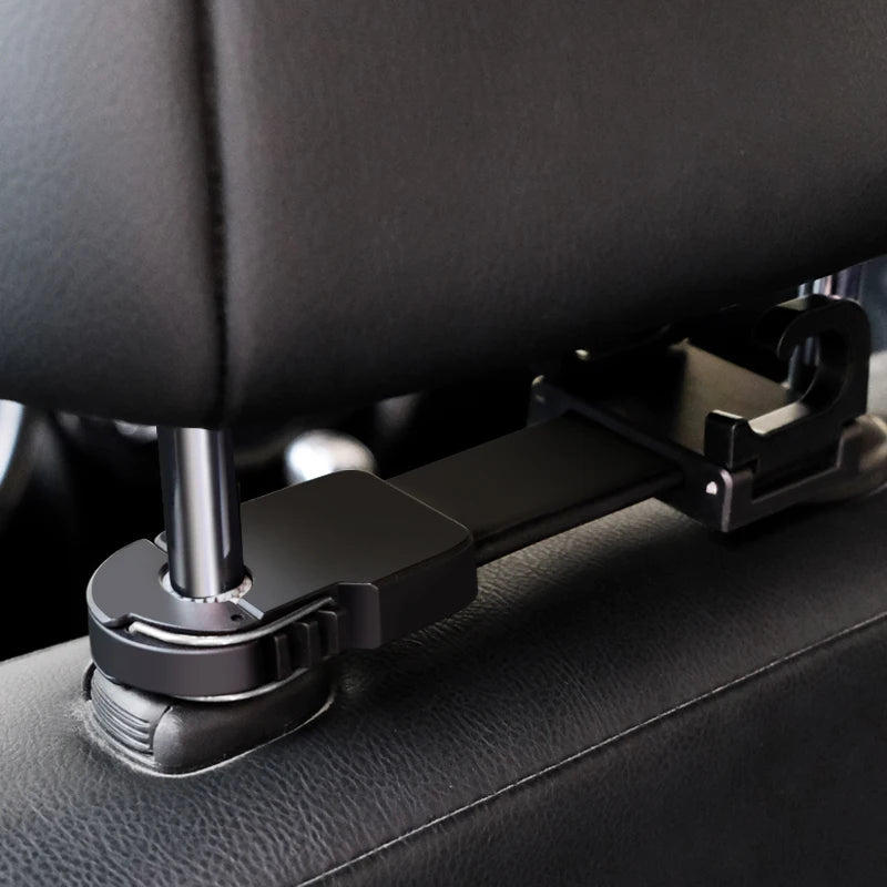 Hipacool Car Storage Hook Car Accessories Interior Universal Car Bracket Auto Clips Front Seat Headrest Organizer Holder Hook