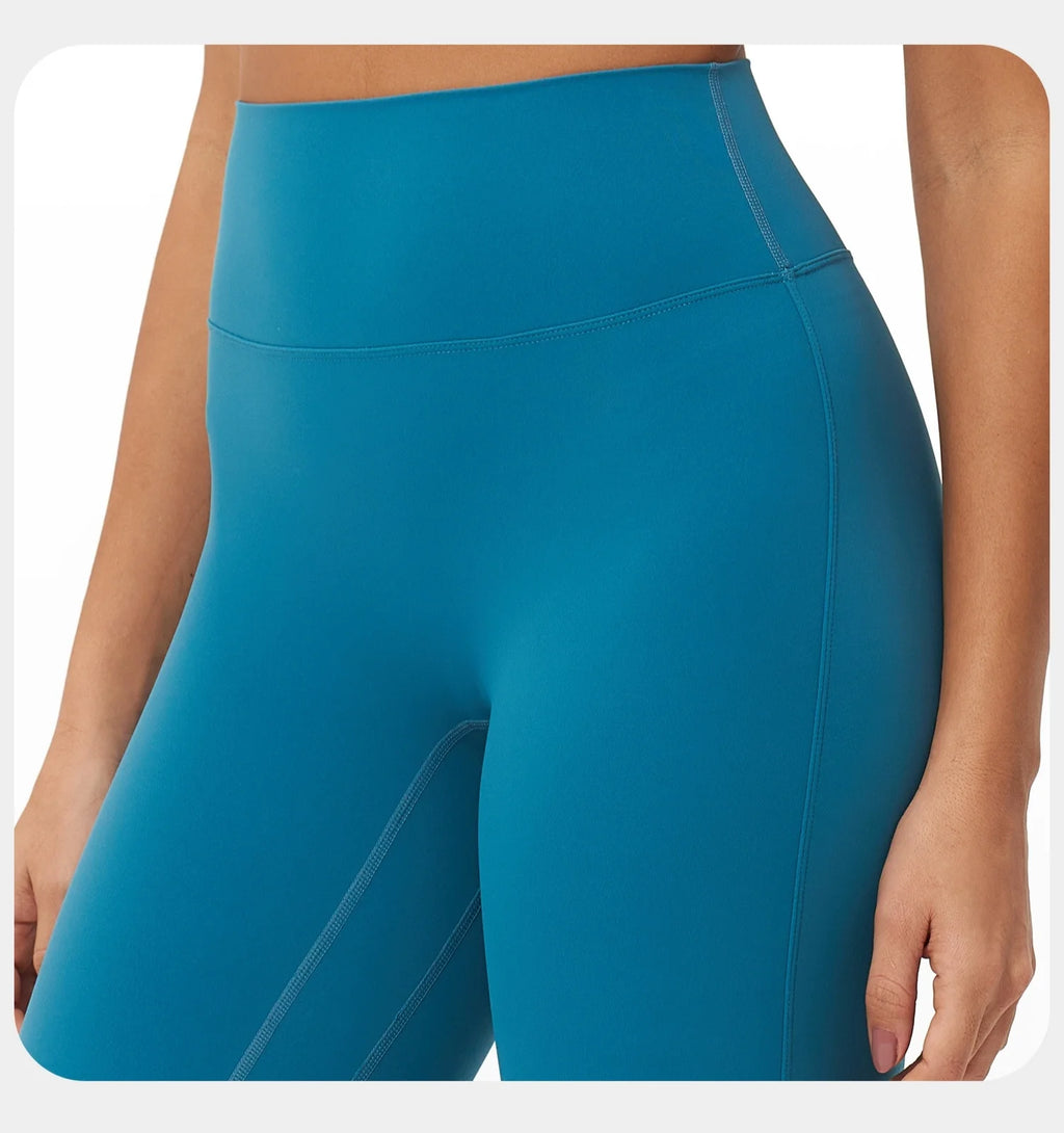 Yoga Flared Pants Women Fitness Bell Bottom Running Cycling Flared Trousers Sports Pants Female High Waist Wide Leg Yoga Pants