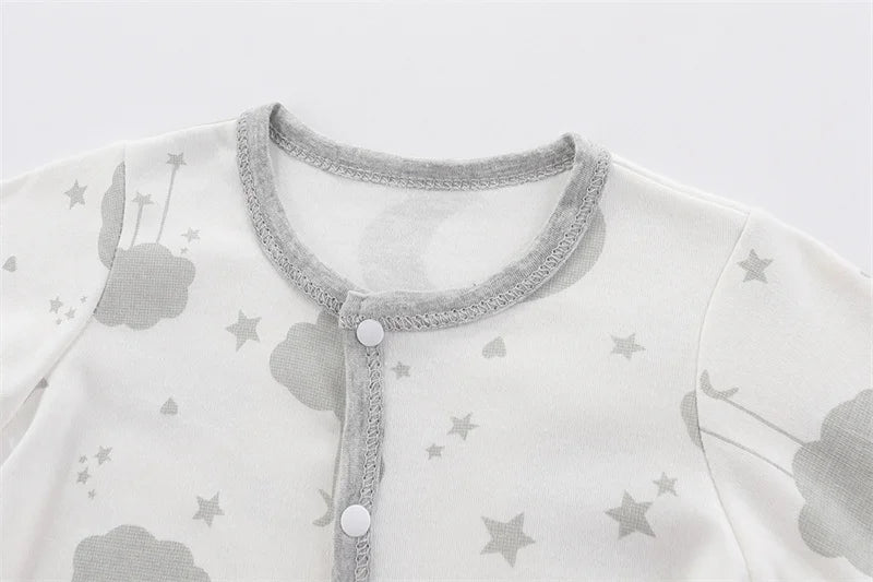 Newborn Girl Romper 2023 New Autumn and Winter CottonInfant Clothes Soft Baby Onepiece Cartoon  Baby Boy Clothes 0 to 9 Months