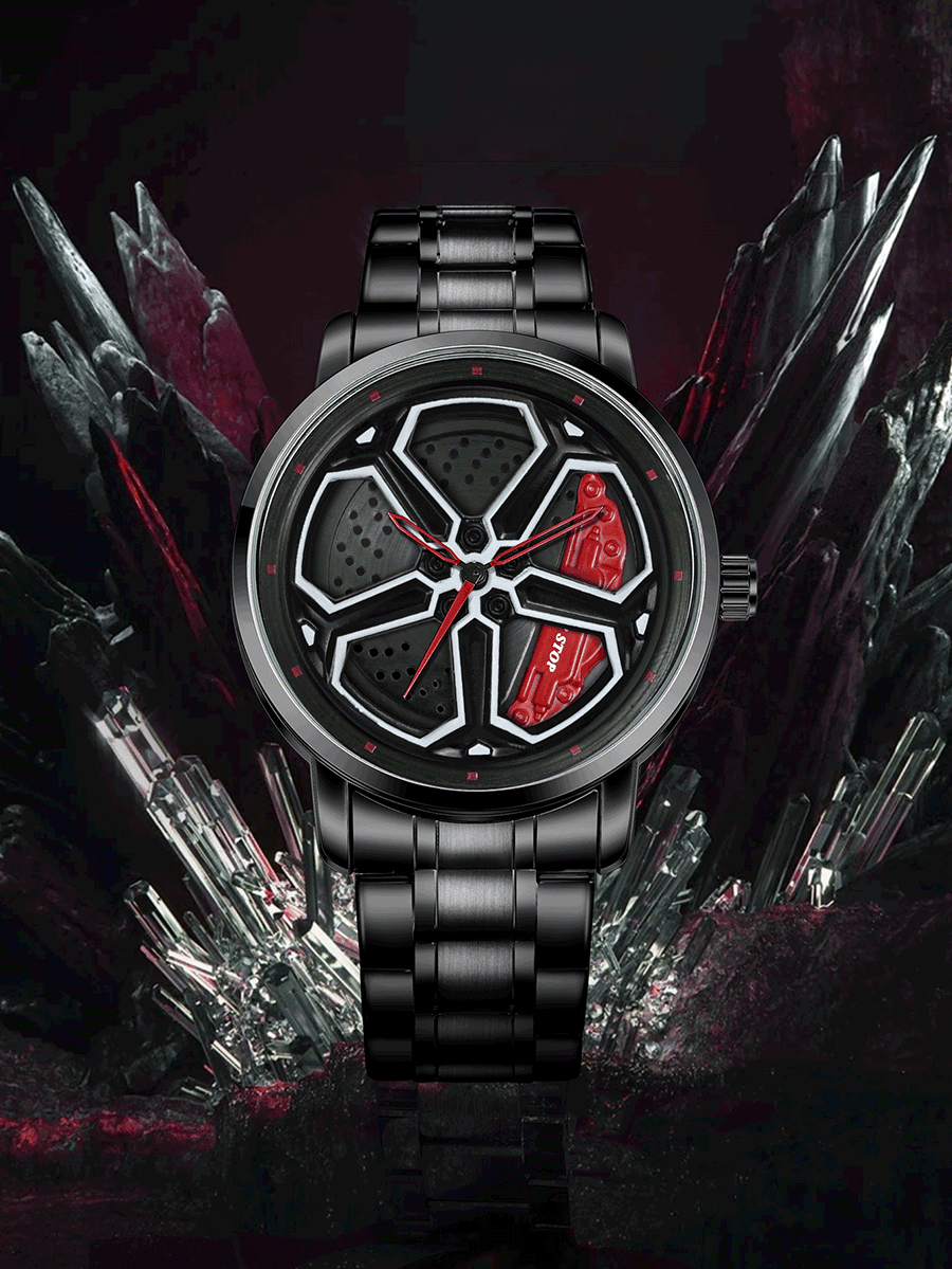 2025 NIBOSI Watches for Men Men Watch Quartz Watch Men Fashion Spinning Supar Car Wheel Watches for Men Relogio Masculino