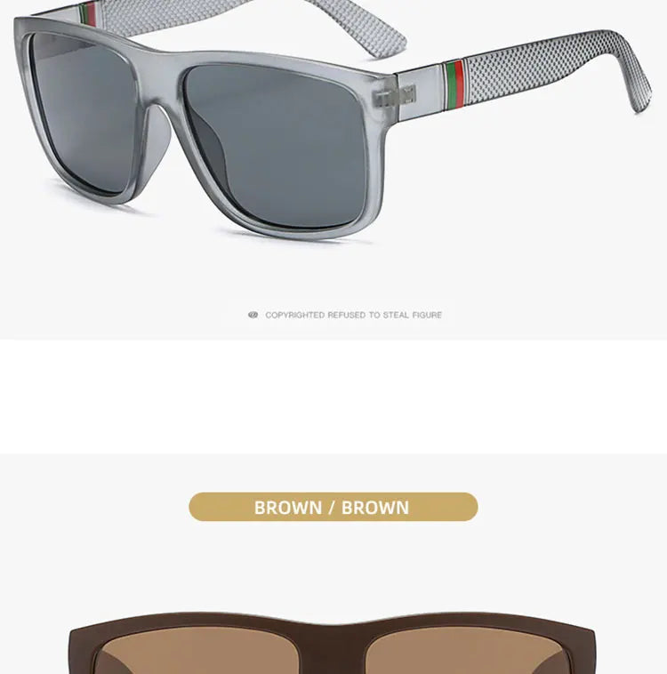 Fashion Polarized Sunglasses Men Square Brand Designer Mens Sunglass For Driving Fishing Glasses lentes de sol de hombres UV400