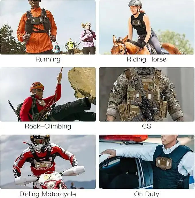 Tactical Navigation Board Foldable Mobile Phone Holder Chest Bag Admin Panel for Hunting Vests Tactical Organizer Accessory