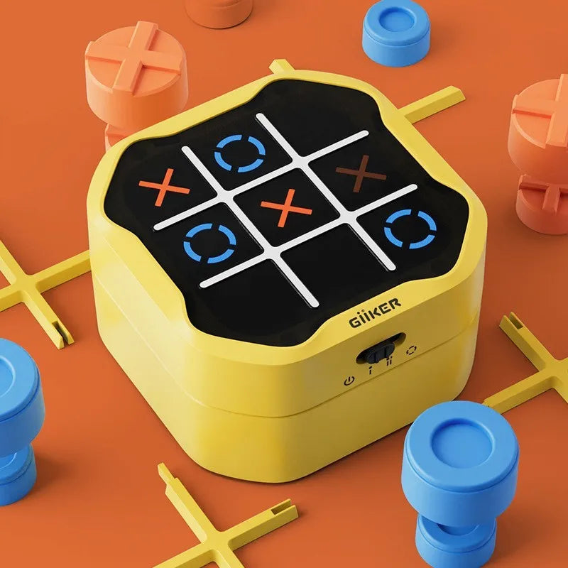 Giiker Tic Tac Toe 4 In 1 Electronic Puzzle Board Game Multiplayer Battle For Family Party Adults Leisure Entertainment