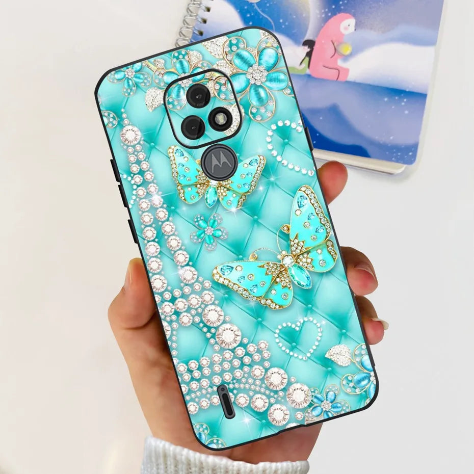 Fashion Phone Case For Motorola Moto E7 / Moto E7 Plus / Moto E7 Power / Moto E7i Power Soft SIlicone TPU Back Cover Bumper