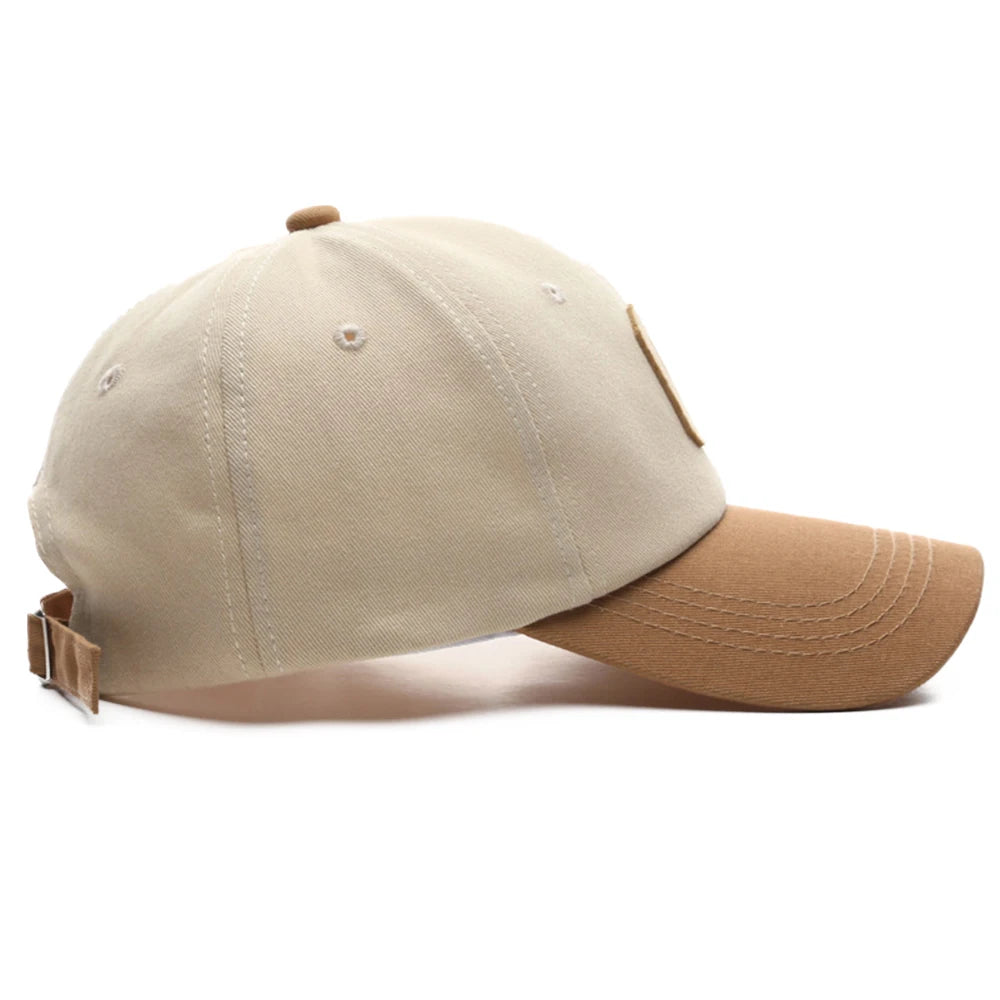 FS Fashion Khaki Baseball Caps For Men Luxury Brand Women Hat Cotton Summer Trucker Hats Street Hip Hop Caps Casquette Femme