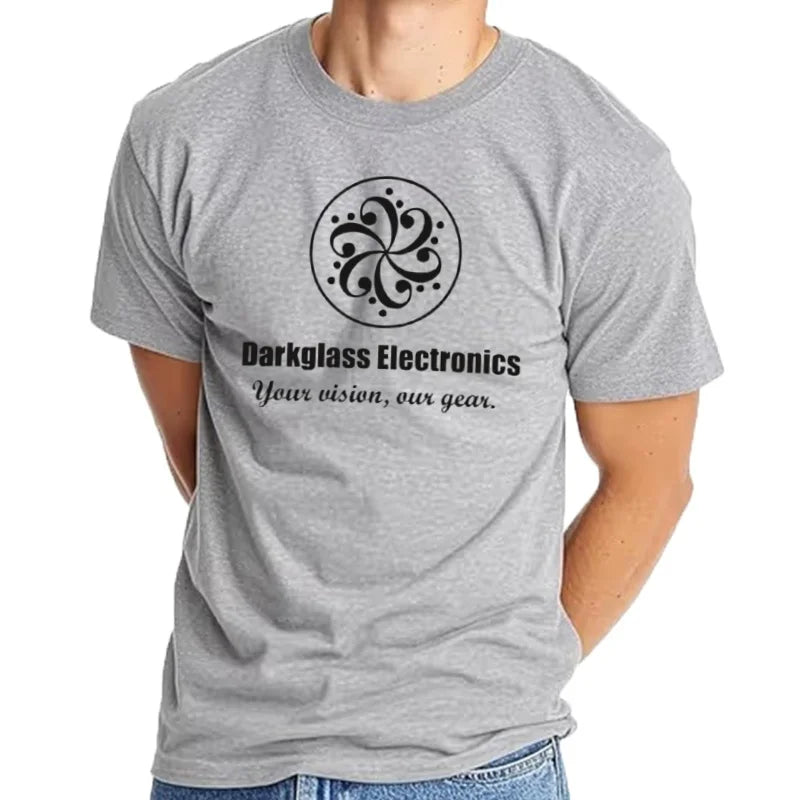 Camiseta de Darkglass para hombre, camisa de gran tamaño, moda coreana, nueva