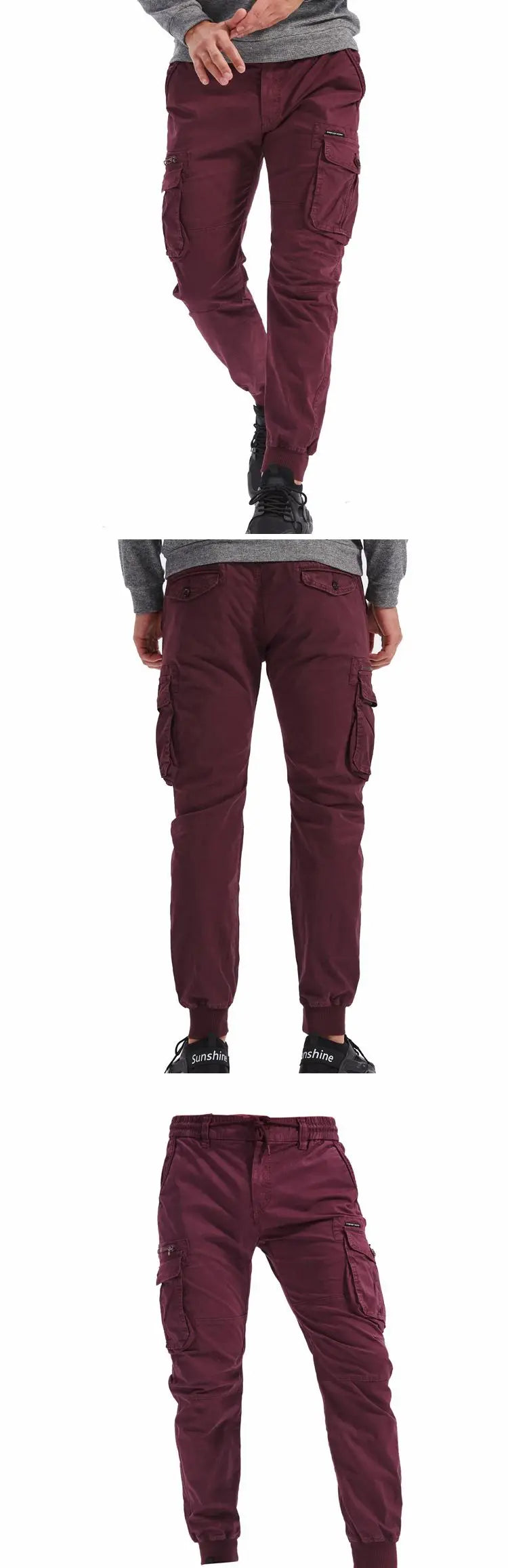 Men Military Tactical Pants Men Washed Overalls Men Beam Pants Male Streetwear Casual Cargo Pants for Men Trousers