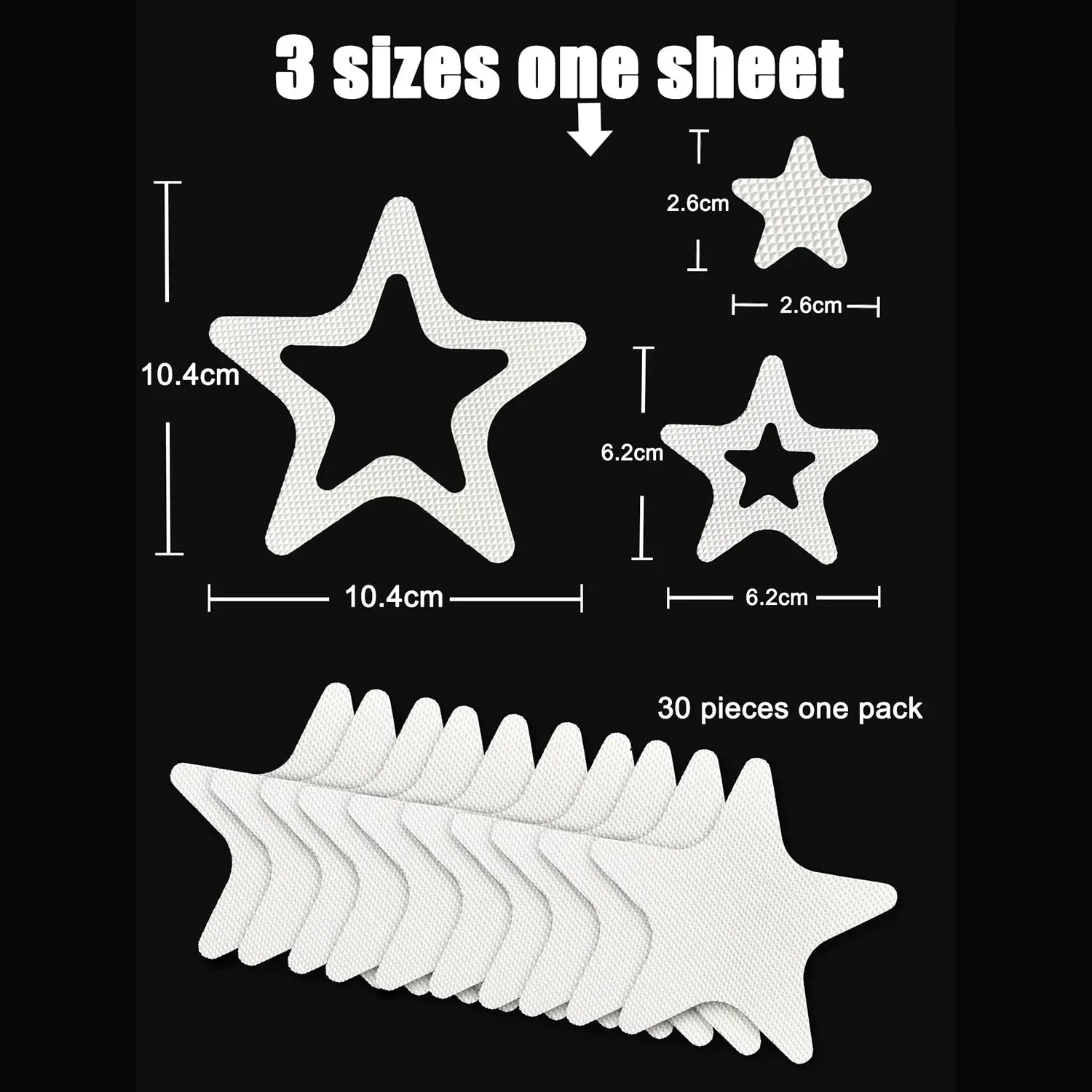 Shower Room Staircase Floor Shoe Sole Anti-slip Tape, Safety Full Stop Slide Pad Bathroom Bathtub Anti-skid Stickers