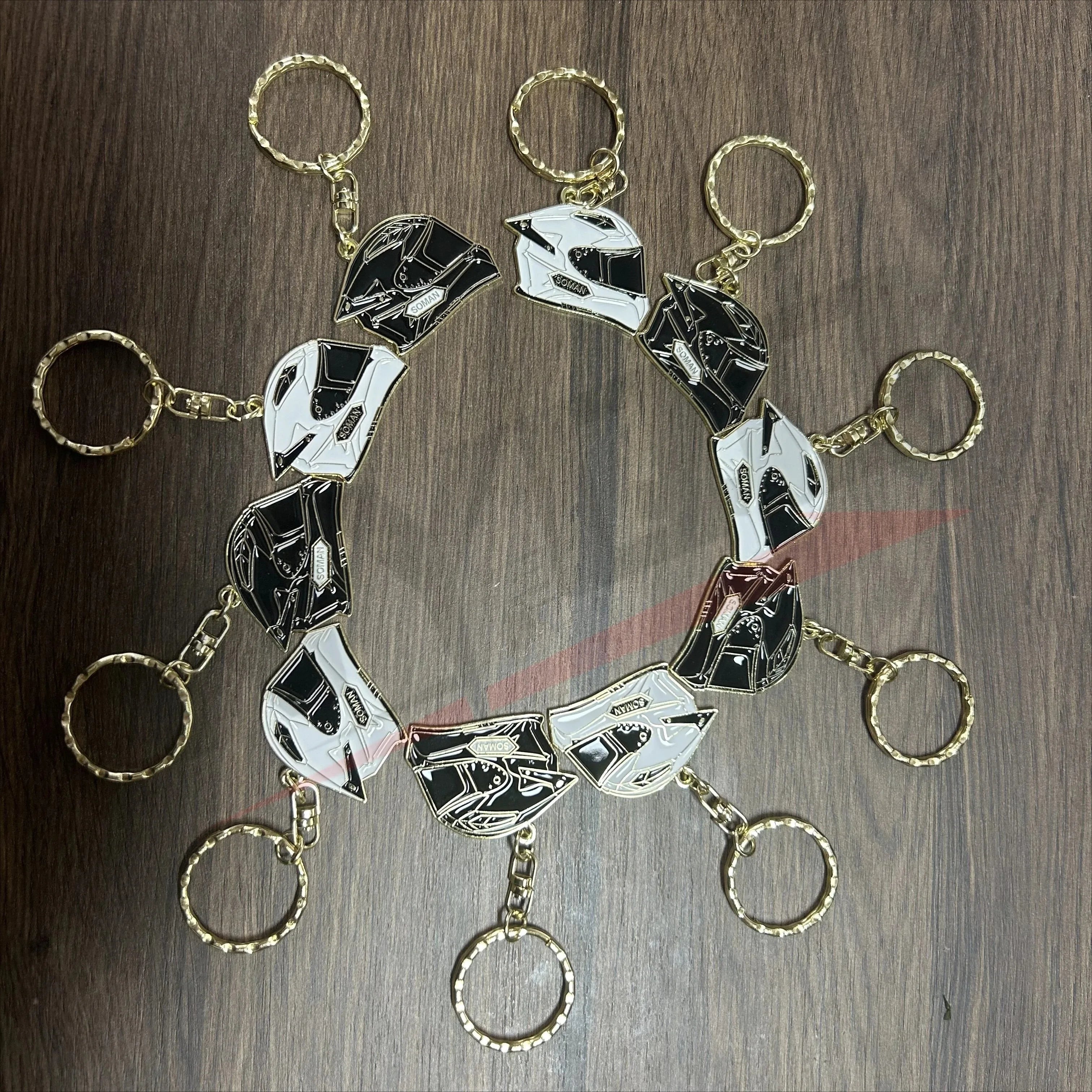 SOMAN Keychain Accessories Accessories Pendant Motorcycle Keychain acessórios para moto 오토바이 moto accessories