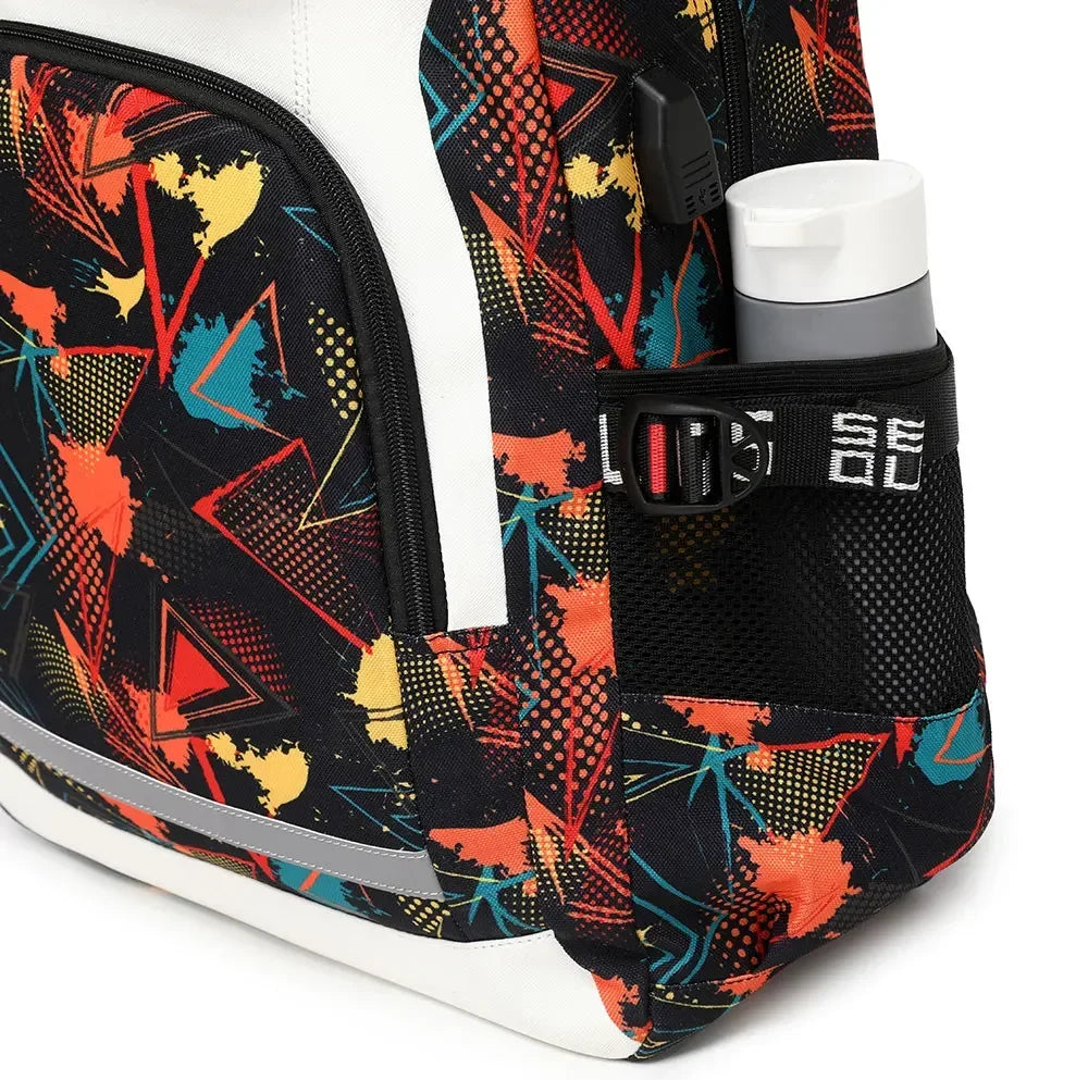 Jurassic World Park Dinosaur Girls Boys Kids School Book Bags USB Teenagers Schoolbags Women Men Laptop Travel Backpack