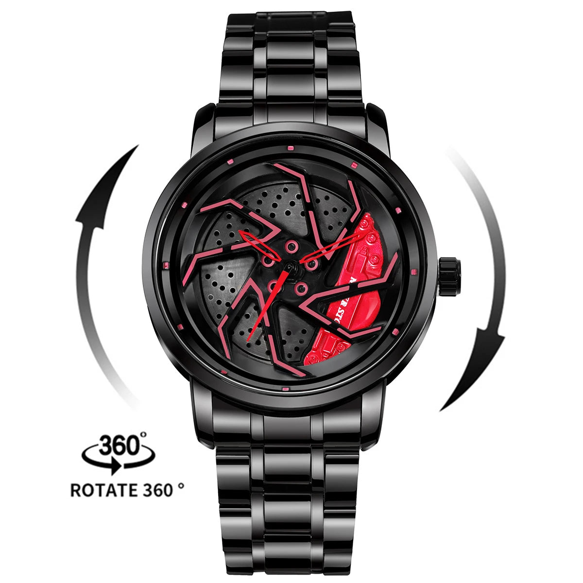 2025 NIBOSI Watches for Men Men Watch Quartz Watch Men Fashion Spinning Supar Car Wheel Watches for Men Relogio Masculino