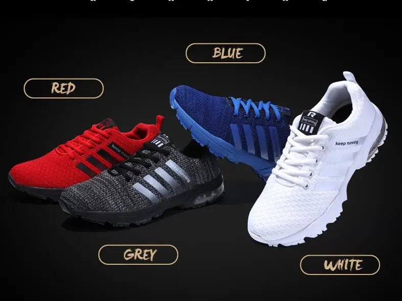 New Men Shoes Casual White Sneakers Mens Trainers Men Sneakers Leisure Blue Shoes Men Tenis