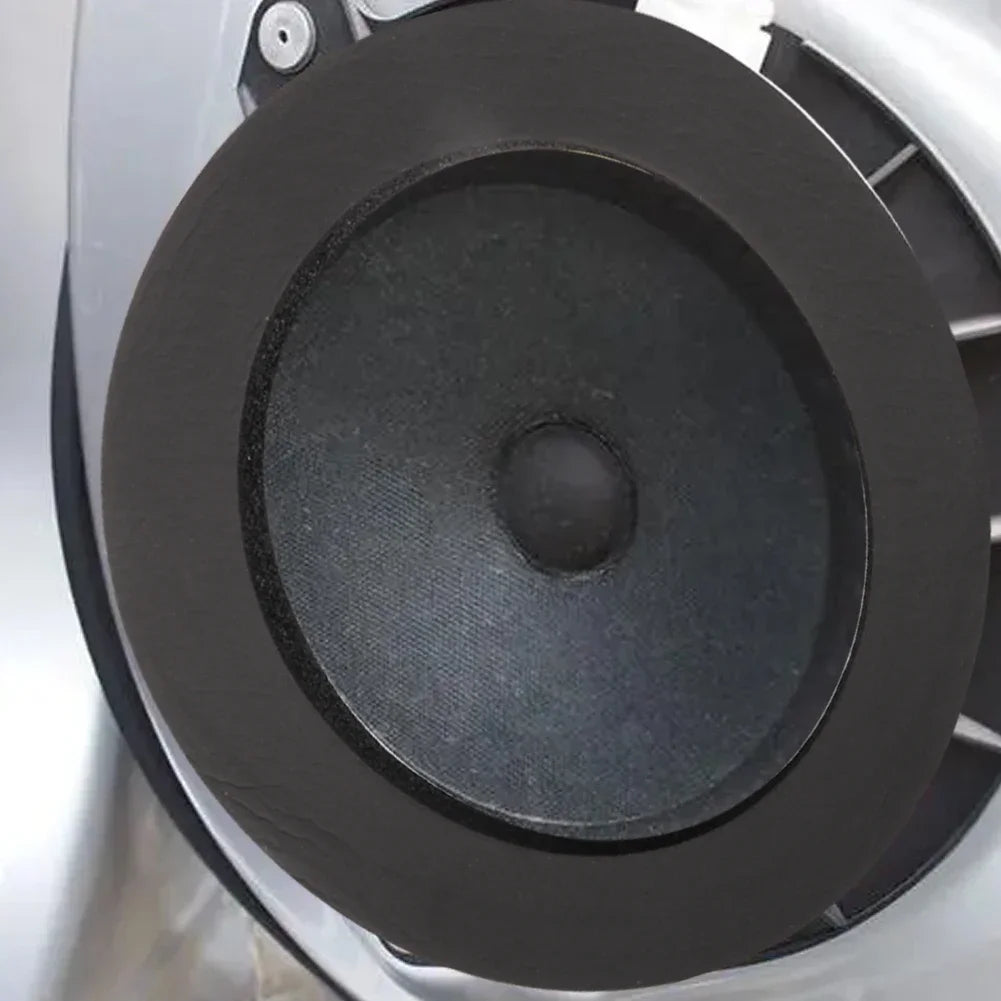 4pcs 6.5" Car Door Soundproof Cotton Speaker Bass Ring Foam Woofer Pad Noise Sound Insulation ring Accessories