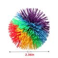 Rainbow Stringy Balls Sensory Fidget Toys For Kids Party Favors Outdoor Fun Games Pelotas Saltarinas Niños Juguetes Divertidos