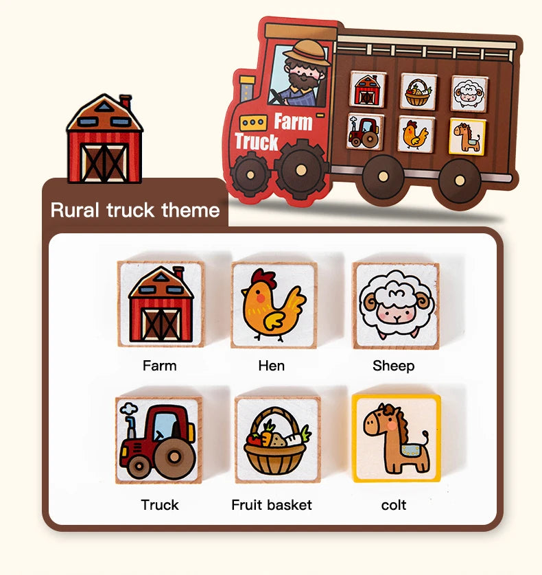 Paired Toys Parent-Child Interactive Teaching Tools Designed To Develop Observation Concentration And Logical Thinking Skills