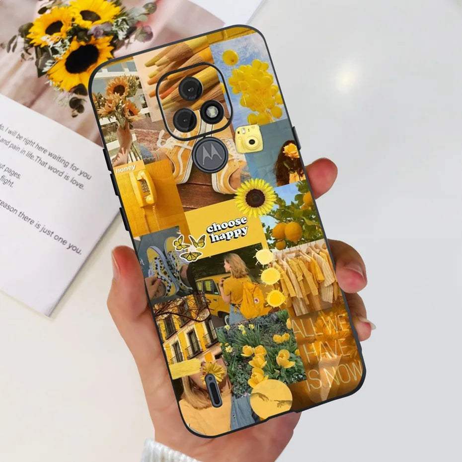 Fashion Phone Case For Motorola Moto E7 / Moto E7 Plus / Moto E7 Power / Moto E7i Power Soft SIlicone TPU Back Cover Bumper