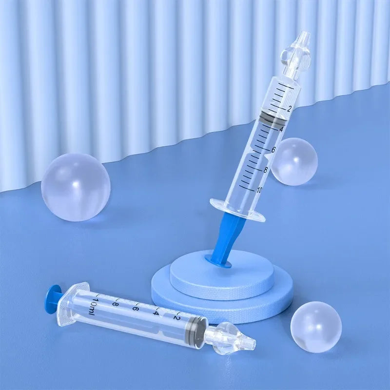 10ML Needle Tube Babies Nasal Aspirator Silicone Baby Nose Cleaner Nose Care Cleaner Rhinitis Washer Newborn Nasal Irrigator