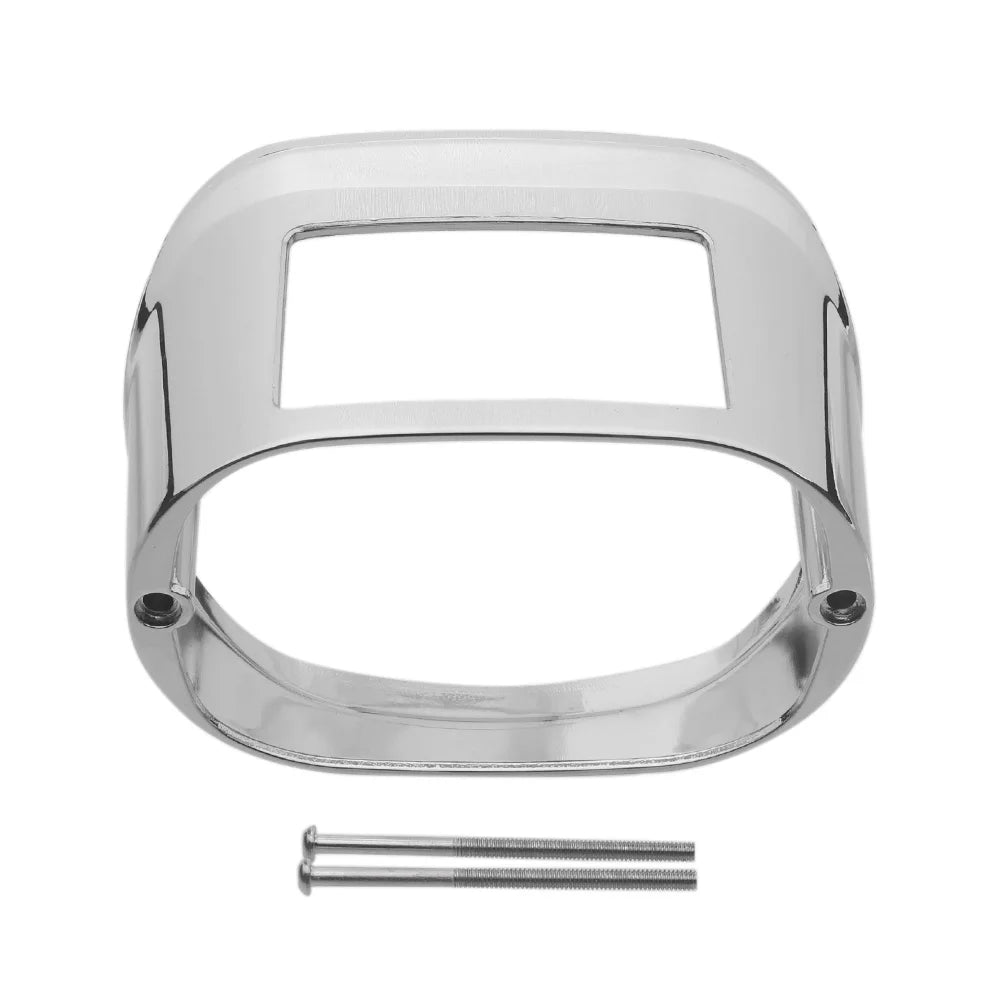 Motorcycle Accessory 1PCS Tail Light Collar Chrome ABS Plastic For Harley Softail except FXSTD 05-08 FLSTN and FLSTS 1996-2008