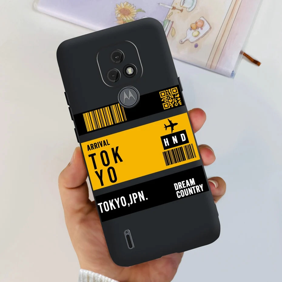 Fashion Phone Case For Motorola Moto E7 / Moto E7 Plus / Moto E7 Power / Moto E7i Power Soft SIlicone TPU Back Cover Bumper
