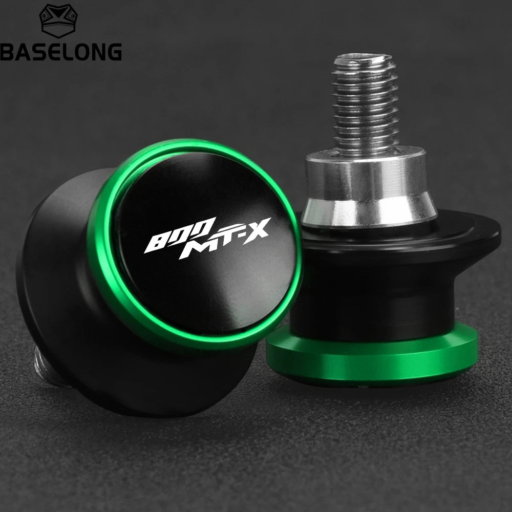 For CF MOTO CFMOTO 800MT-X 800MTX 800 MT-X MTX 800 2024 2025 2026 M10 Motorcycles Aluminum Swingarm Spools Slider Stand Screws