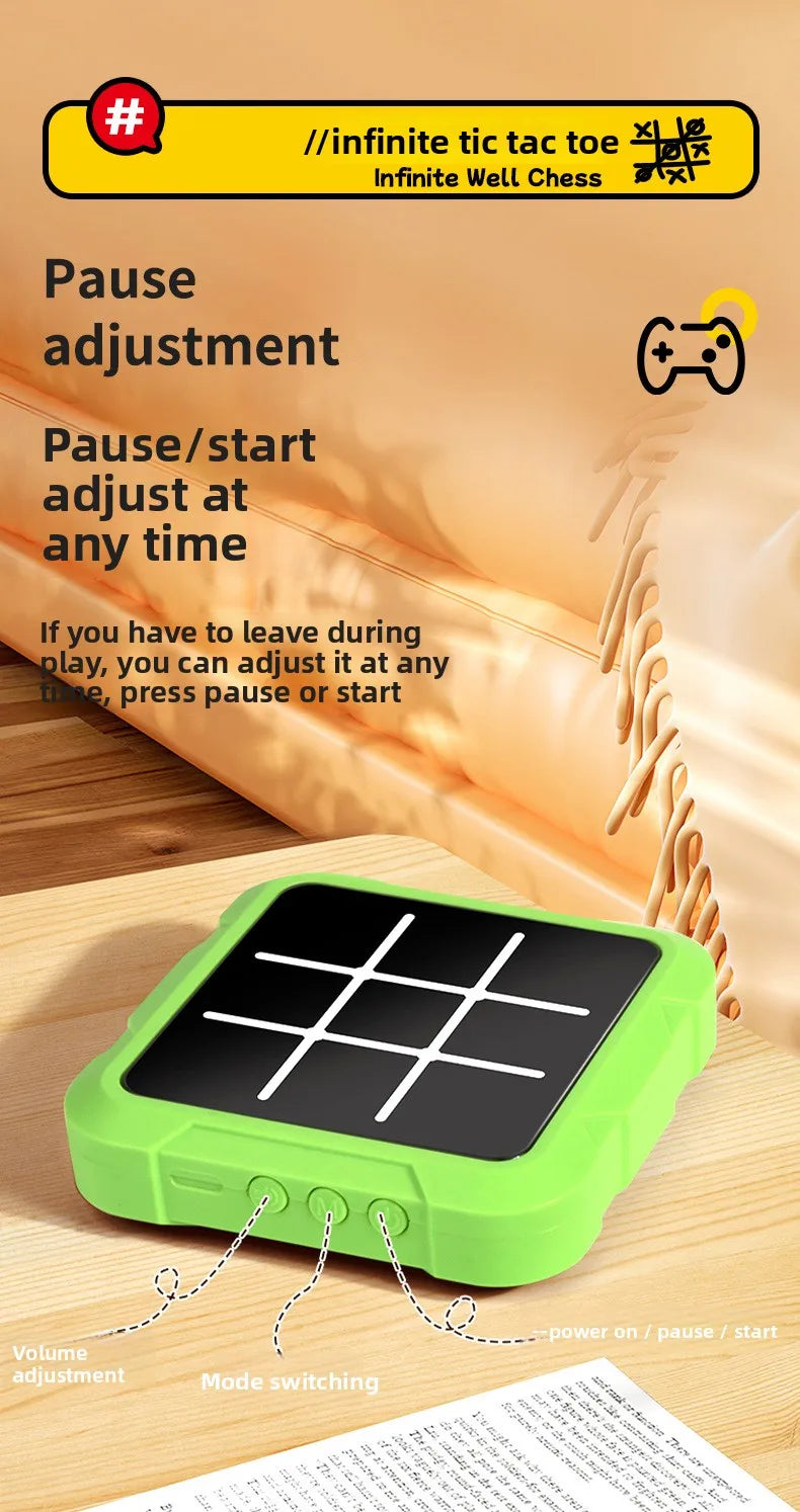 Cross-border New AI Smart Interactive Multi-in-1 Board Game | Tic-tac-toe Gomoku | Educational Logic Training Kids Toy