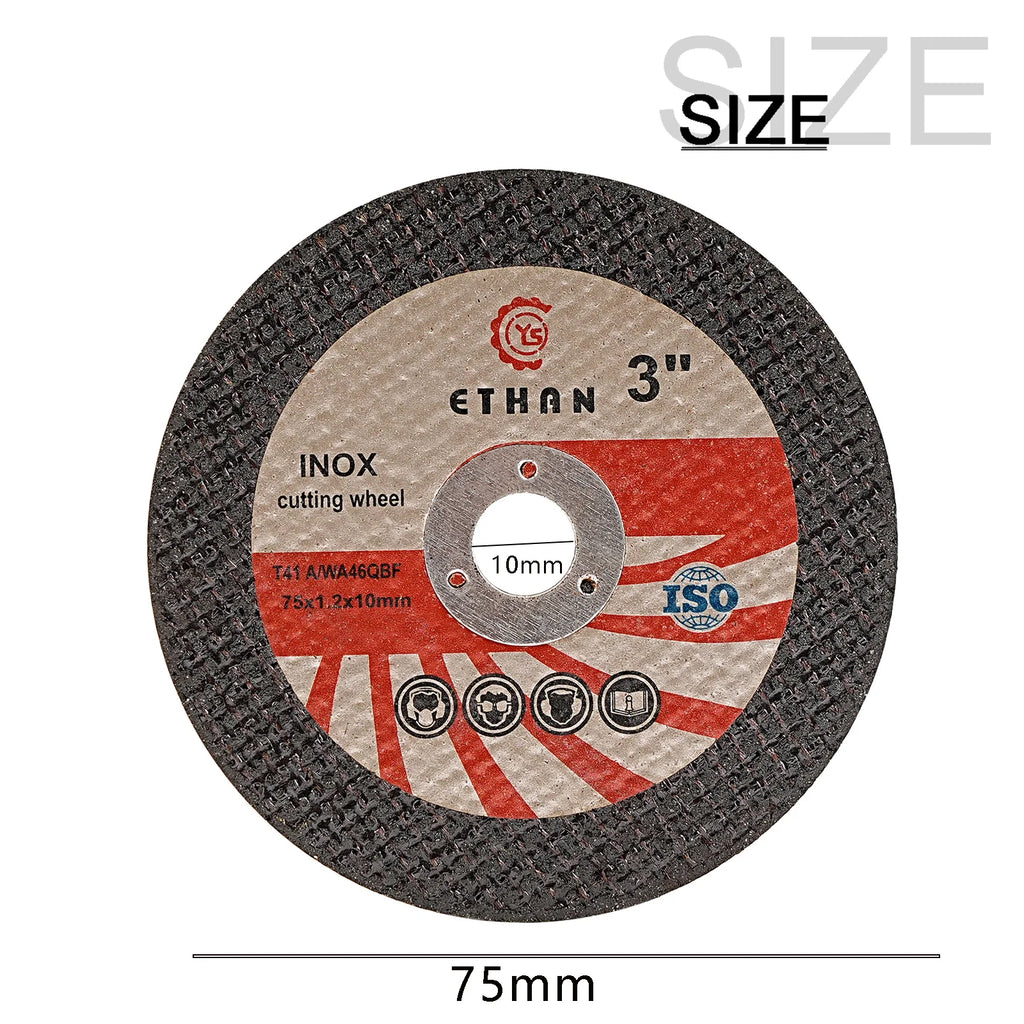 5/10pcs 3 Inch Resin Cut Off Wheel Mini Metal Cutting Disc 75mm Diamond Saw Blade for Angle Grinder Metal Wood Pvc Cutting