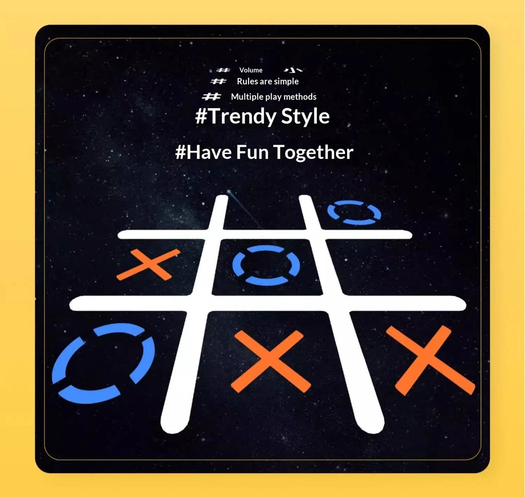 Giiker Tic Tac Toe 4 In 1 Electronic Puzzle Board Game Multiplayer Battle For Family Party Adults Leisure Entertainment