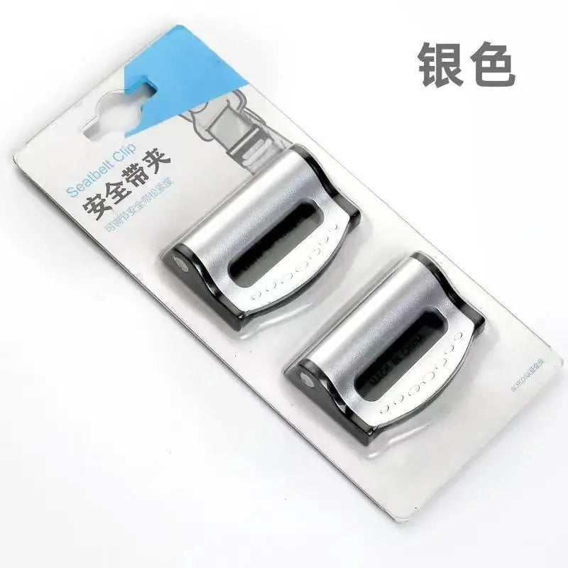 Car Seat Belts Clips Car Stopper Buckle Adjustable Safety Relax Shoulder Neck Universal Auto Interior Decoration Accessories