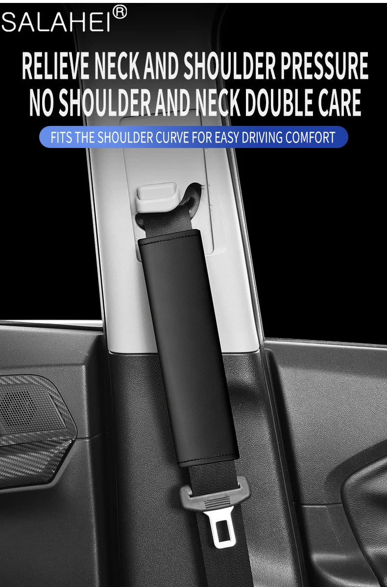 Car Interior Seat Belt Protective Cover For Opel Astra Insignia Corsa Zafira Meriva Mokka Vivaro Vectra Antara Accessories