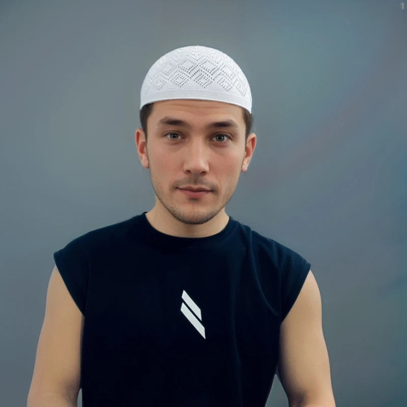 saudi muslim men clothing kufi islamic clothing men Islam men muslim caps for men muslim hat