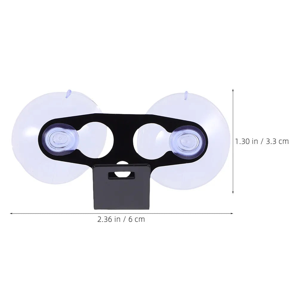 2 Pcs Car Windshield Suction Mount Radar Holder Automotive Bracket Accessories for