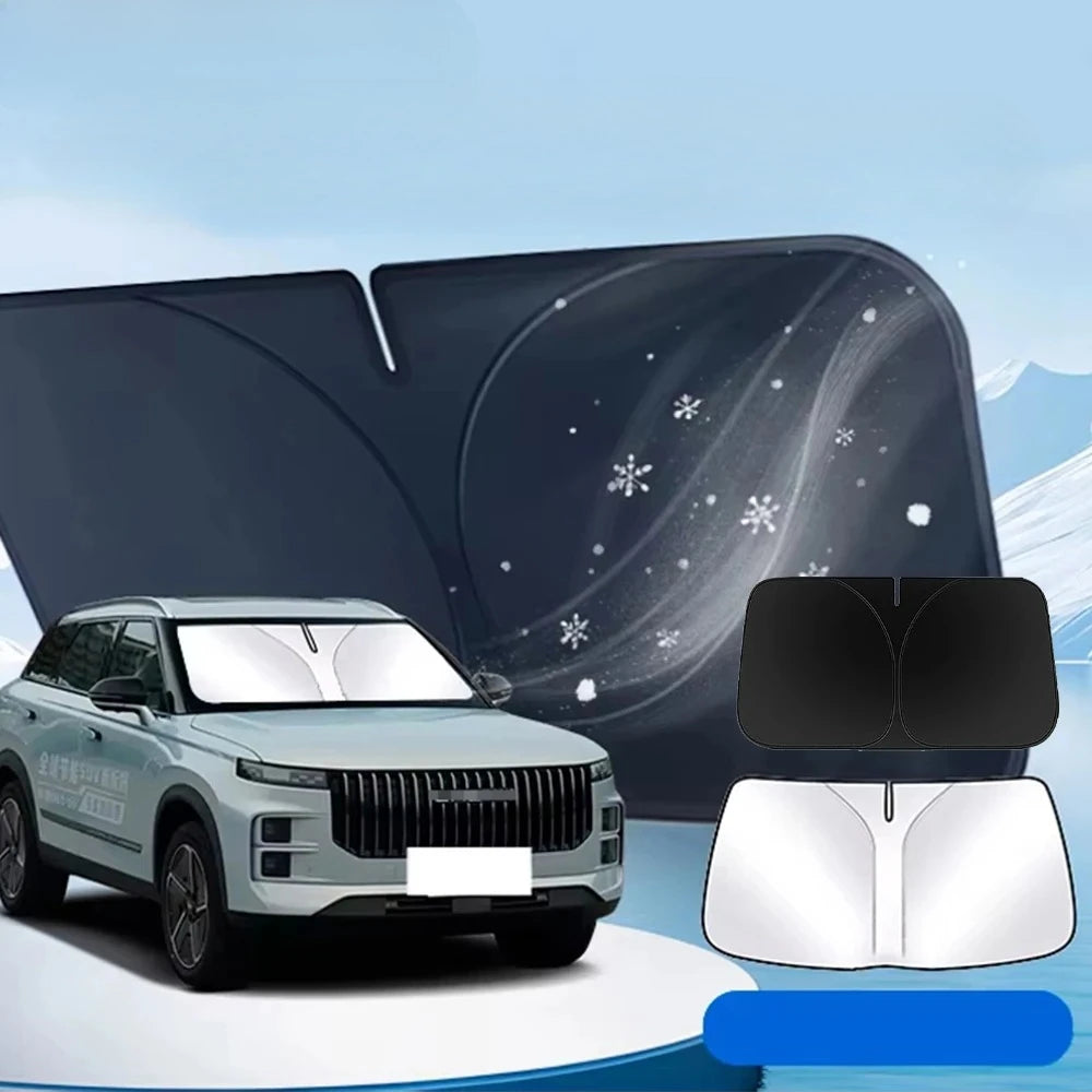 Parasol para parabrisas delantero de coche Chery JAECOO J7 2023 2024 2025, protección UV, accesorios