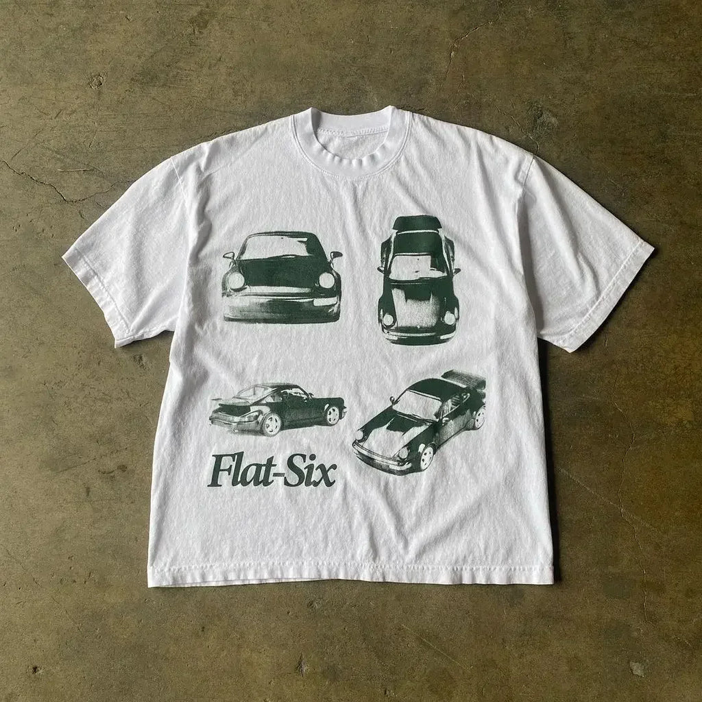 Y2K Kawaii Oversized T-Shirt Men Women Cotton Retro Print Loose Fit Funny Graphic Tee Unisex Matching Summer Trendy Streetwear