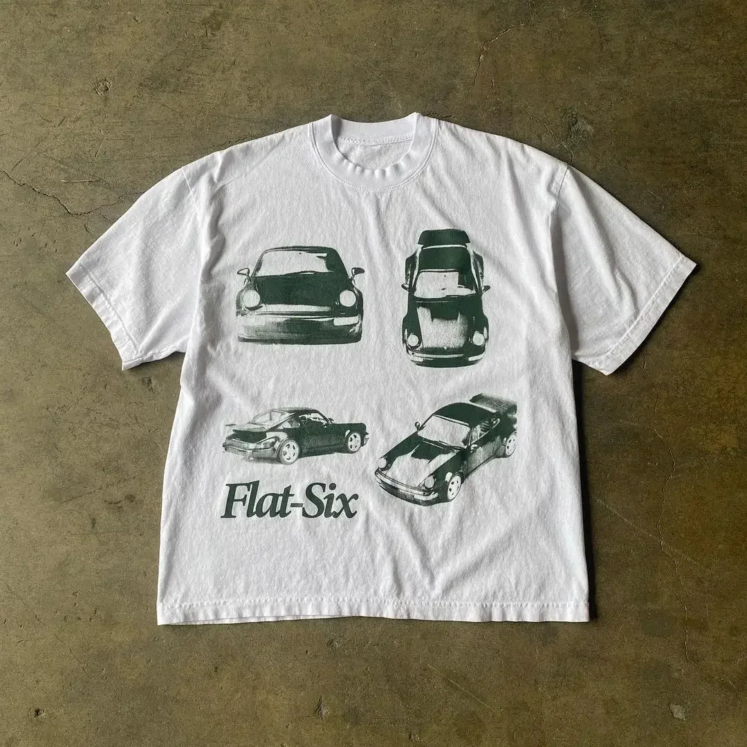 Y2K Kawaii Oversized T-Shirt Men Women Cotton Retro Print Loose Fit Funny Graphic Tee Unisex Matching Summer Trendy Streetwear