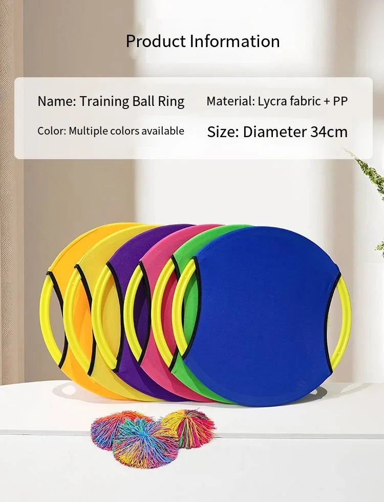 Interactive Outdoor Elastic Disc Sports Toys for Children And Adults - Fun Ball-Catching Cooperative Games Perfect for Parent-Ch