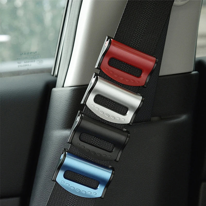 Car Seat Belts Clips Car Stopper Buckle Adjustable Safety Relax Shoulder Neck Universal Auto Interior Decoration Accessories