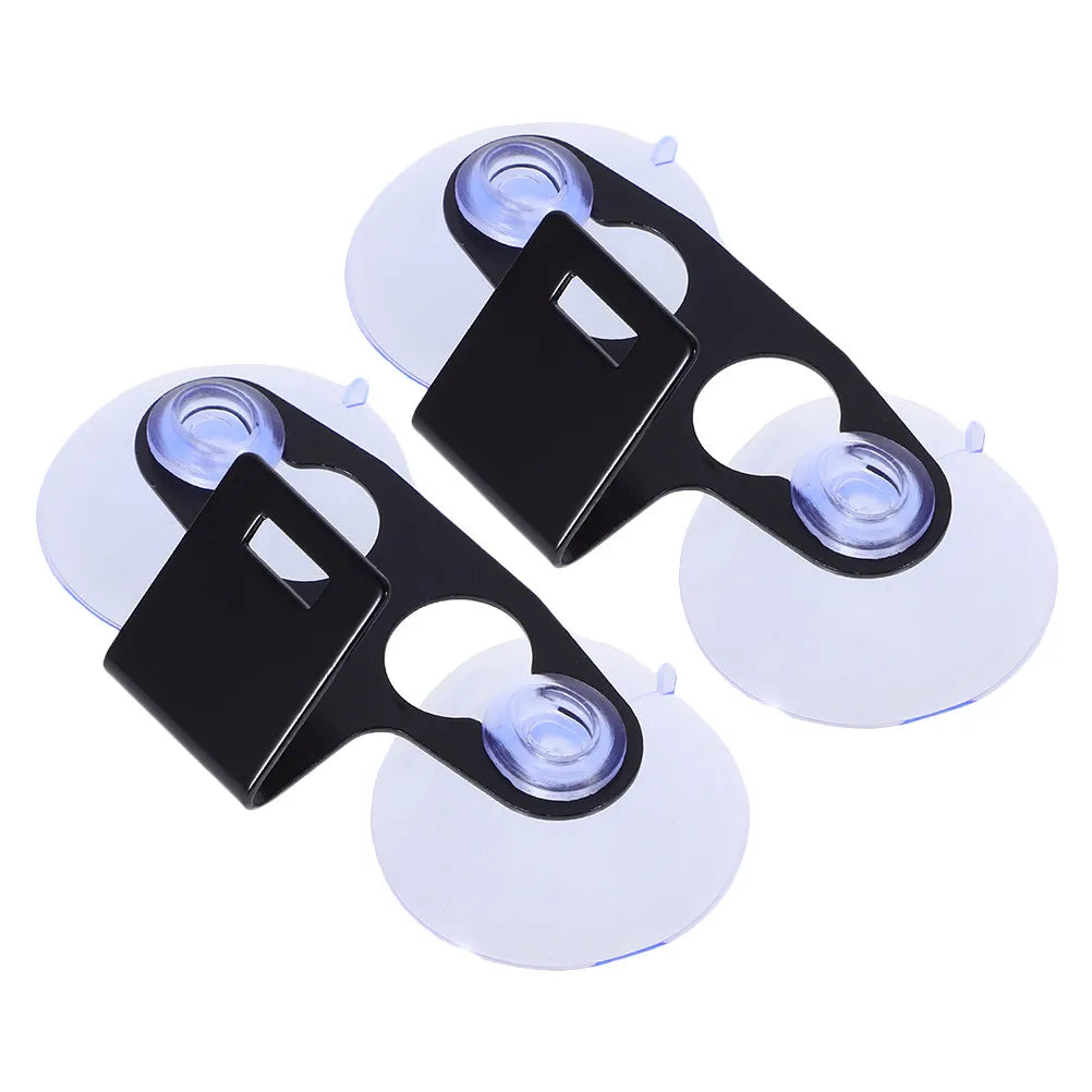 2 Pcs Car Windshield Suction Mount Radar Holder Automotive Bracket Accessories for
