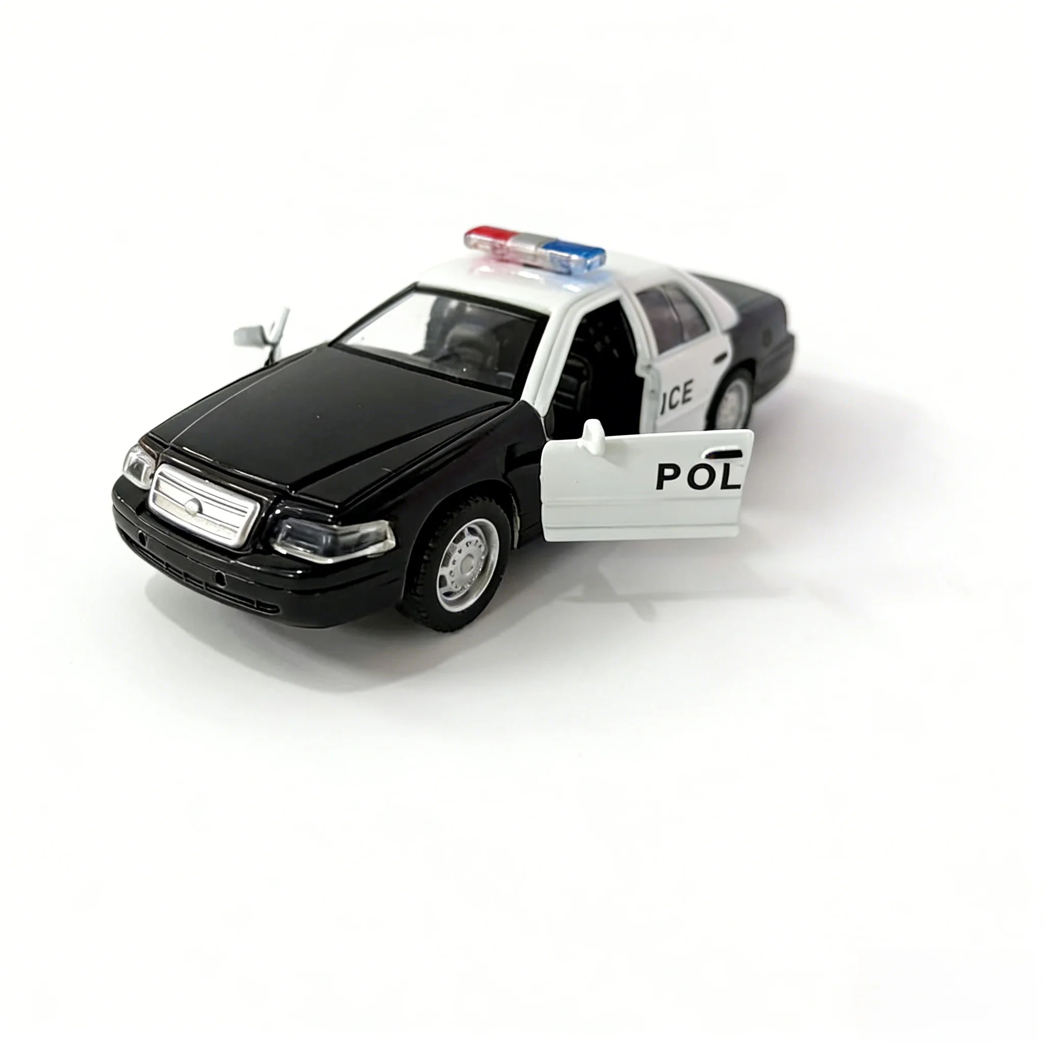 Interactive Police Car Model Toy with Sound And Light Effects for Kids