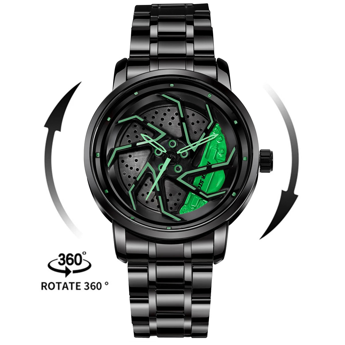 2025 NIBOSI Watches for Men Men Watch Quartz Watch Men Fashion Spinning Supar Car Wheel Watches for Men Relogio Masculino