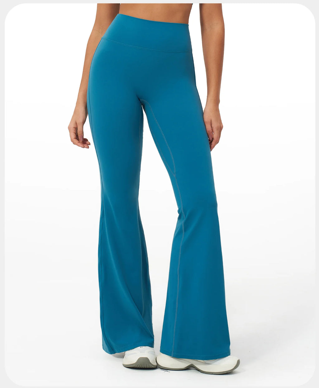 Yoga Flared Pants Women Fitness Bell Bottom Running Cycling Flared Trousers Sports Pants Female High Waist Wide Leg Yoga Pants
