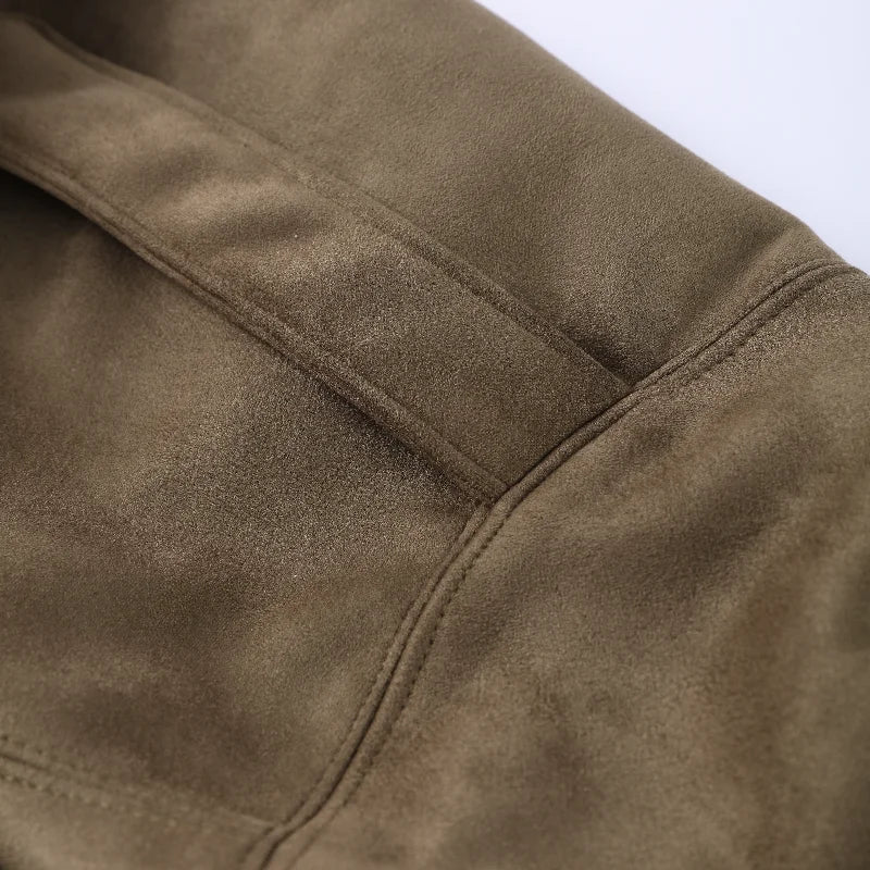 Fashion Coat Short Pant Women Set Casual Loose Lapel  Button Long Sleeve Female Jacket Suit 2025 Autumn High Street Lady Sets